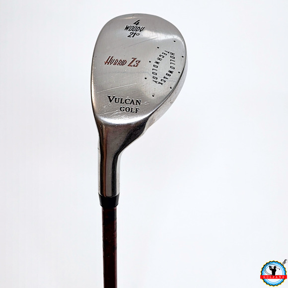 Left-Handed Vulcan Golf Woody Z3 Hallowback 21º 4-Hybrid Regular Graphite 39.5"